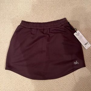 Alo: High waist Accolade Sweatshirt Skirt